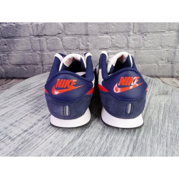 Nike MD Valiant GS Midnight Navy/Picante Red Youth 6.5Y Women 8 New in Box - Picture 7 of 13